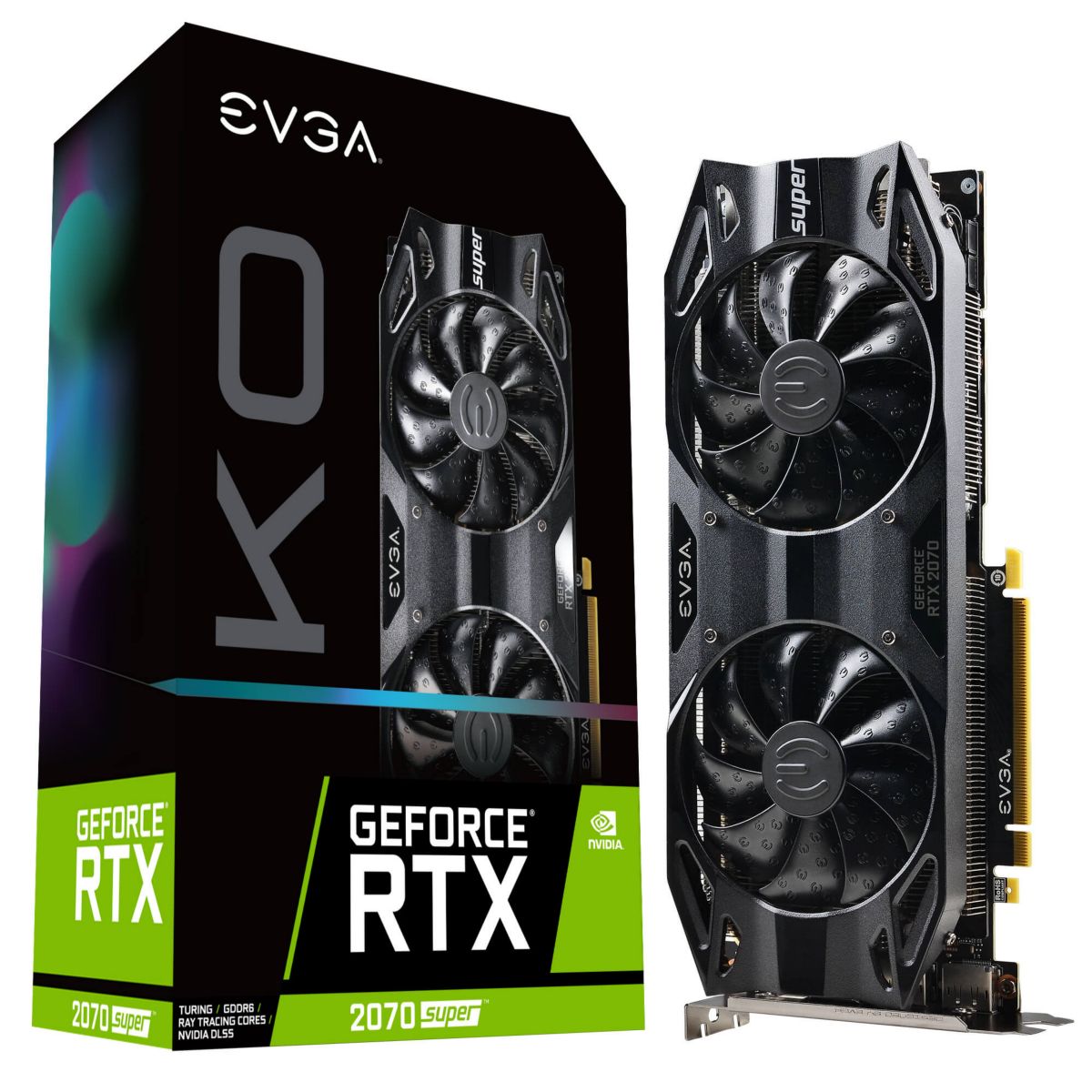 Tarj. Vga Evga Rtx 2070 Super Ko Gaming