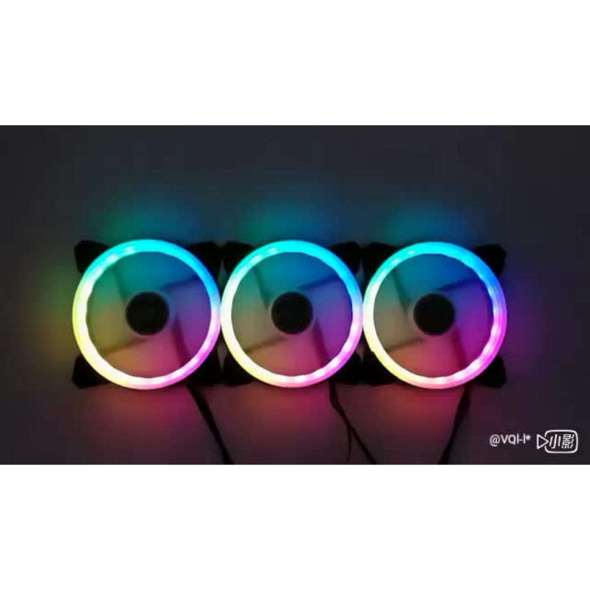 Kit 3fan Rgb + Hub + Control Remoto