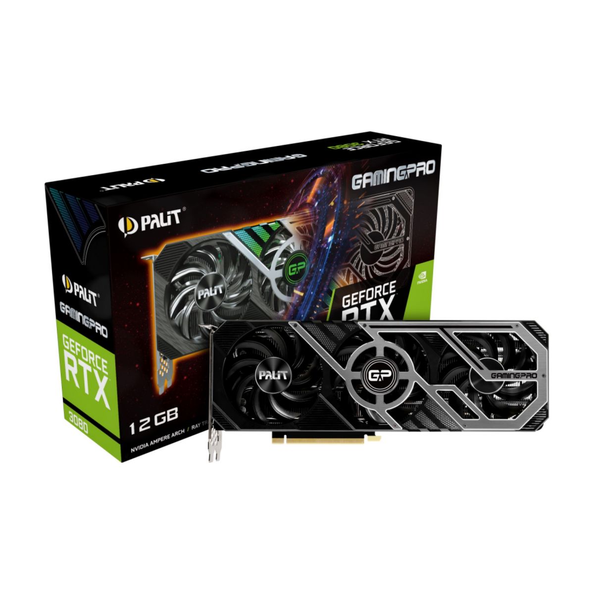 Tarjeta de video Grafica Palit Rtx 3080 Gaming PRO 12gb