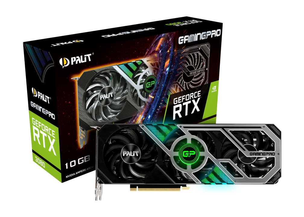 Tarjeta de video Palit Nvidia Rtx 3080 Gp 10gb Ddr6