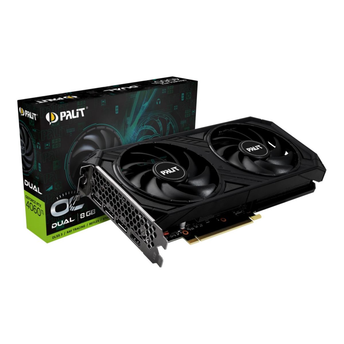 Tarj. Vga Palit Nvidia Rtx 4060ti Dual Oc 8gb Gddr