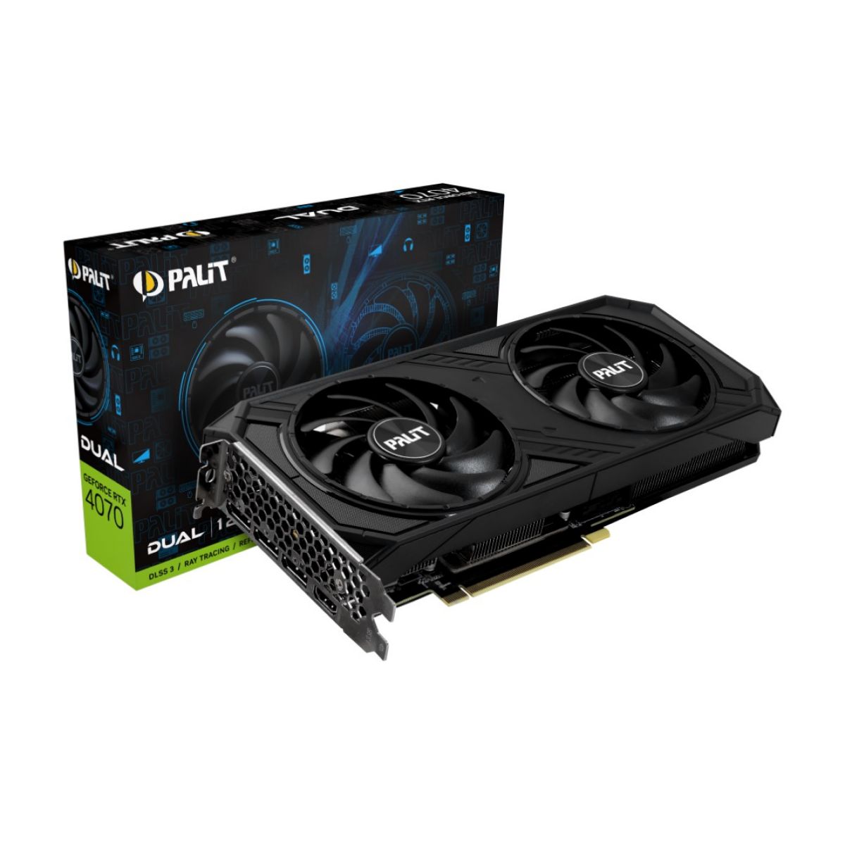 Tarjeta Grafica Palit Nvidia Rtx 4070 Dual 12gb Gddr6