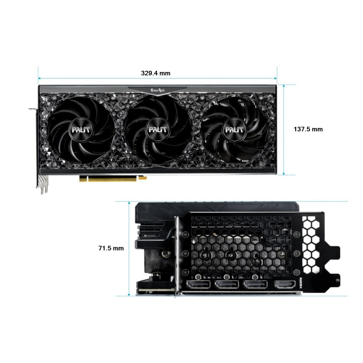 Tarjeta Grafica Palit Nvidia Rtx 4090 Gamerock 24gb