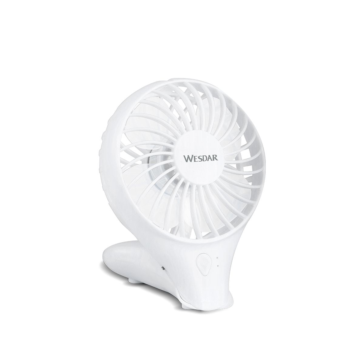 Ventilador Portable Recargable Wesdar F003 White