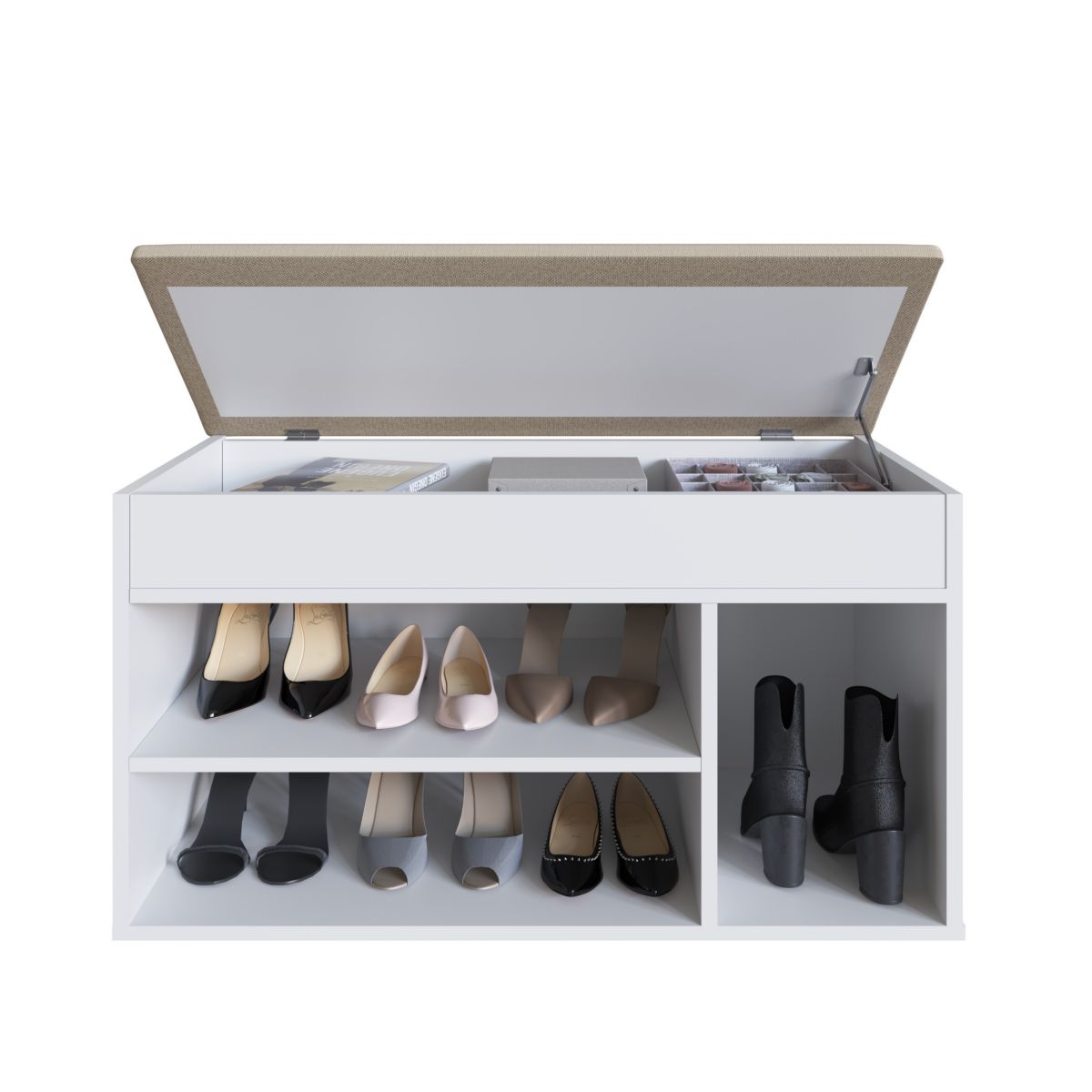 Banco Tapizado Zapatera Jarda