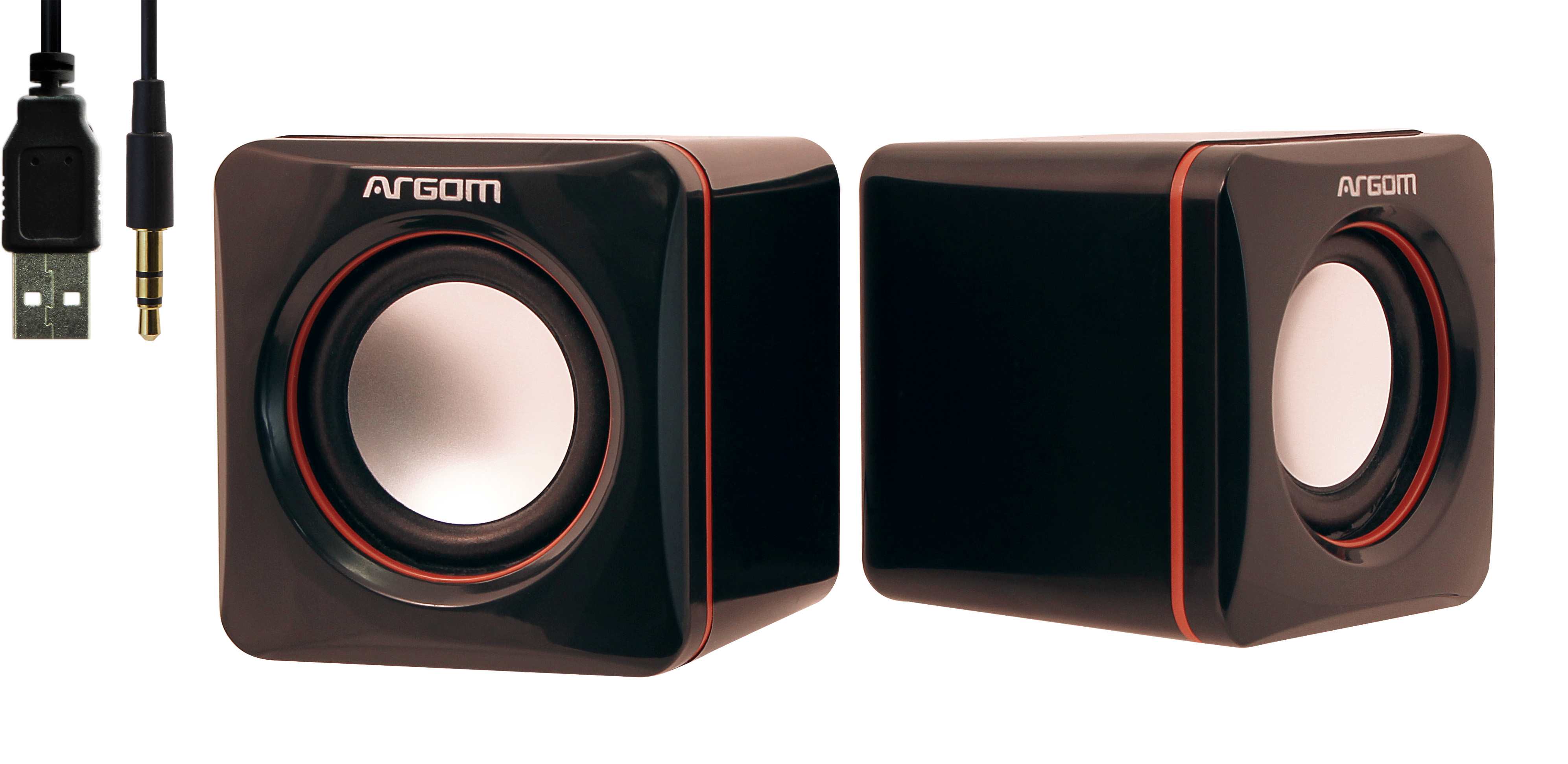 PARLANTE USB NEGRO ARGOM