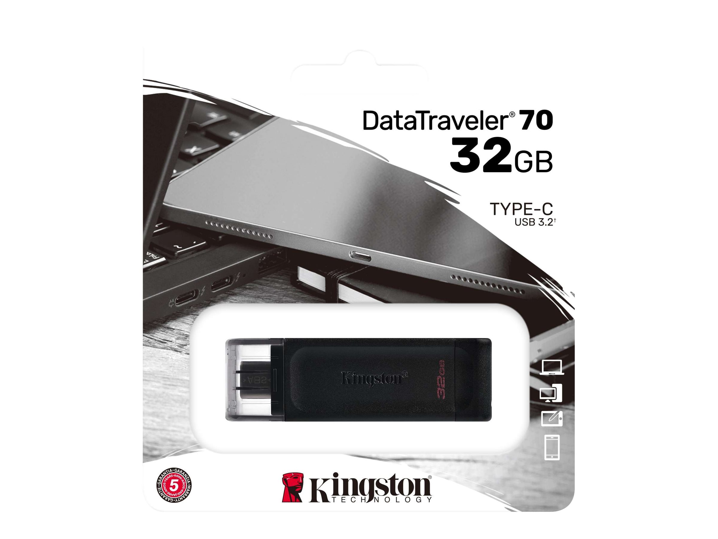 Pendrive USB 32Gb Kingston DataTraveler 70
