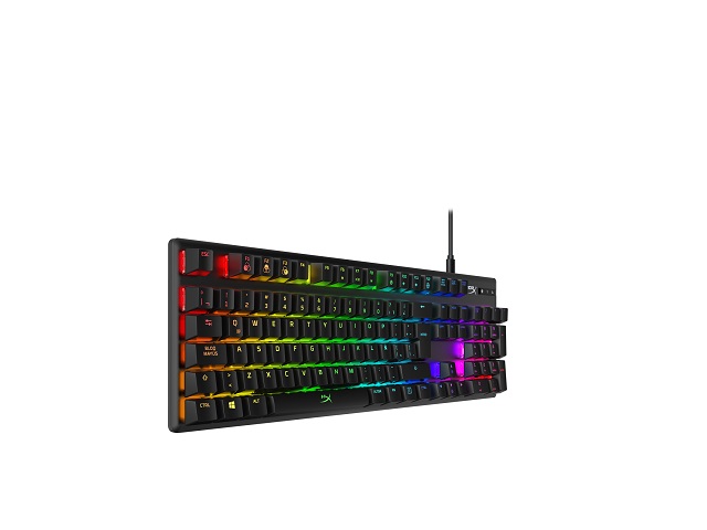 Teclado Mecánico Gamer HyperX HX-KB6RDX-LA Negro
