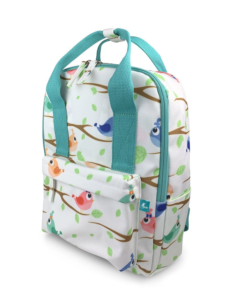 Mochila escolar Xtech XTB-501 Estampado con turquesa