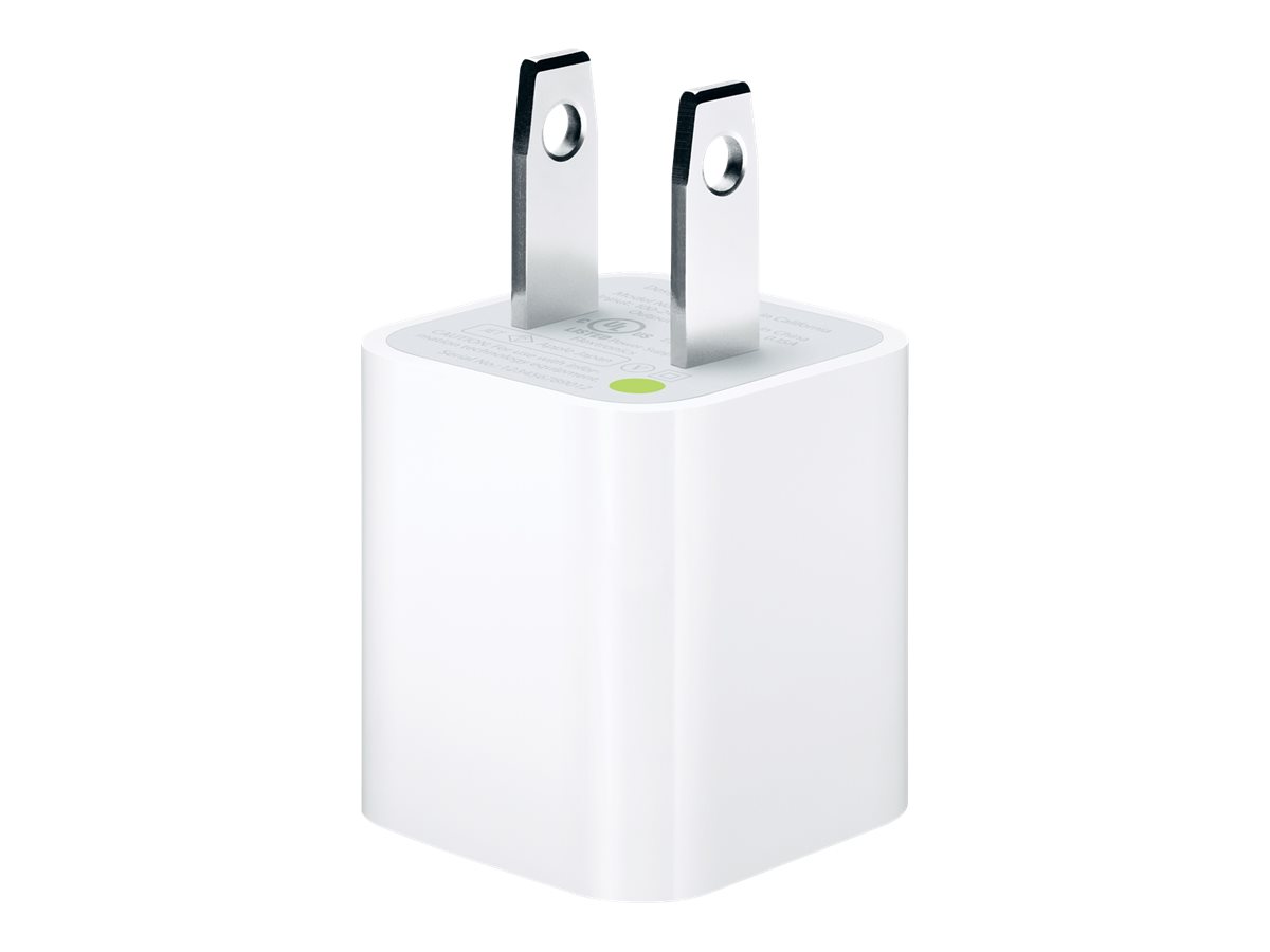 Adaptador de corriente 5W USB Apple MD810E/A Blanco
