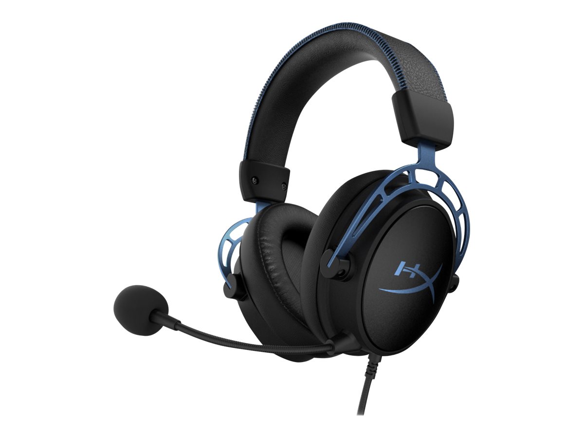 Auricular HyperX Cloud Alpha S Gamer HX-HSCAS-BL/WW Negro