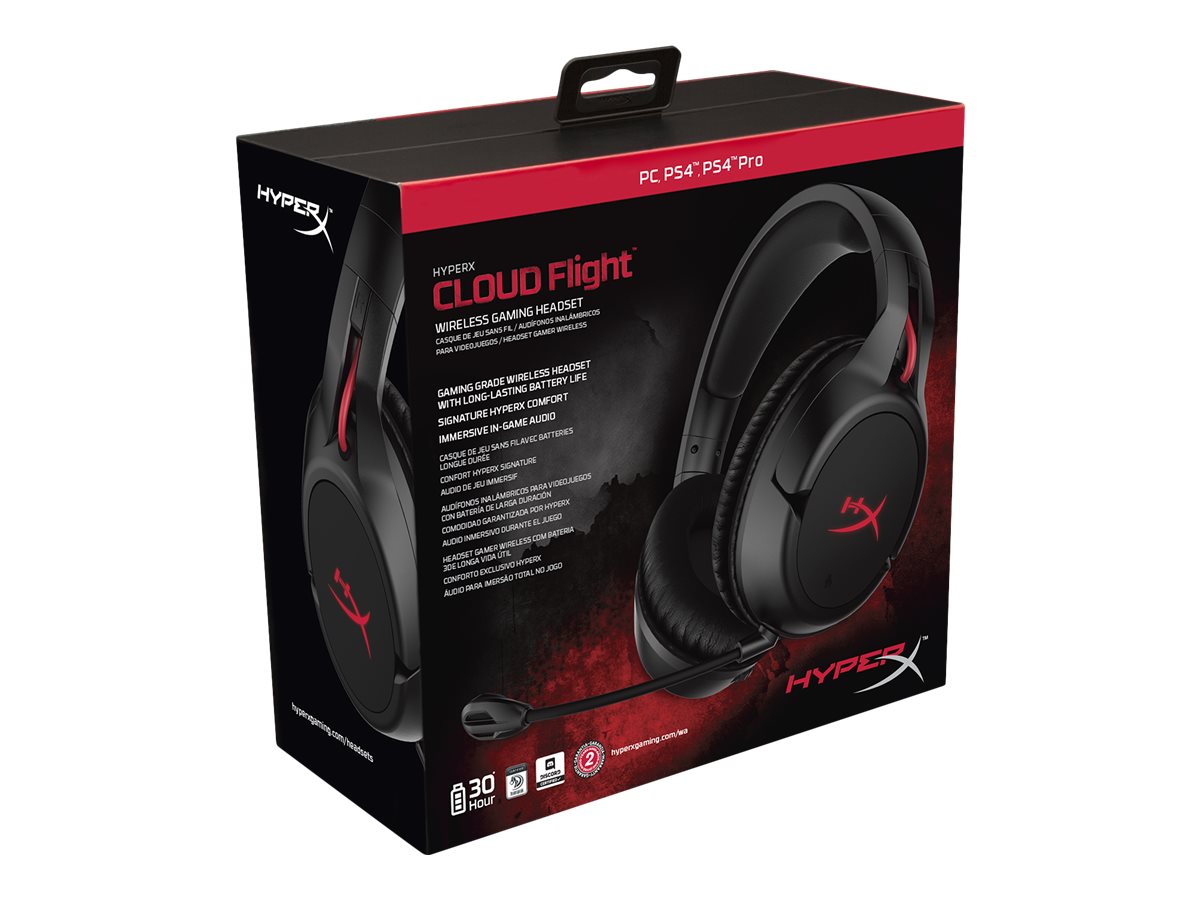 Auricular HyperX Cloud Flight HX-HSCF-BK/AM Negro