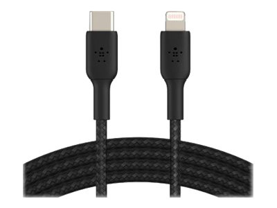 Cable iPhone Lightning a USB-C Belkin CAA004bt1MBK Negro