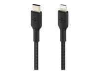 Cable iPhone Lightning a USB-C Belkin CAA004bt1MBK Negro