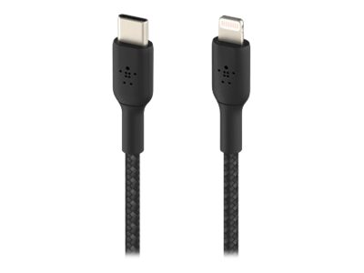 Cable iPhone Lightning a USB-C Belkin CAA004bt1MBK Negro