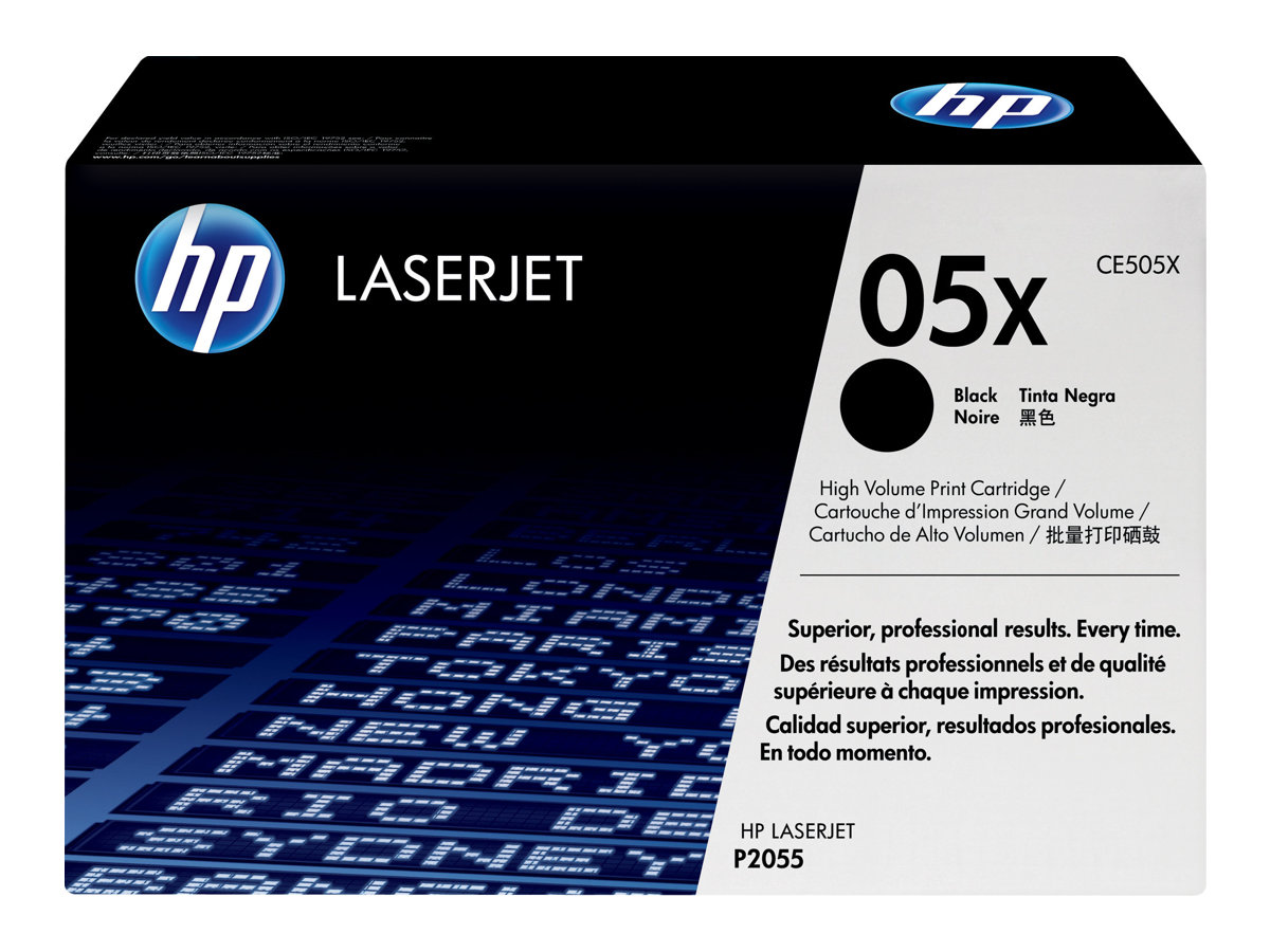Toner HP 05X Alto rendimiento Negro