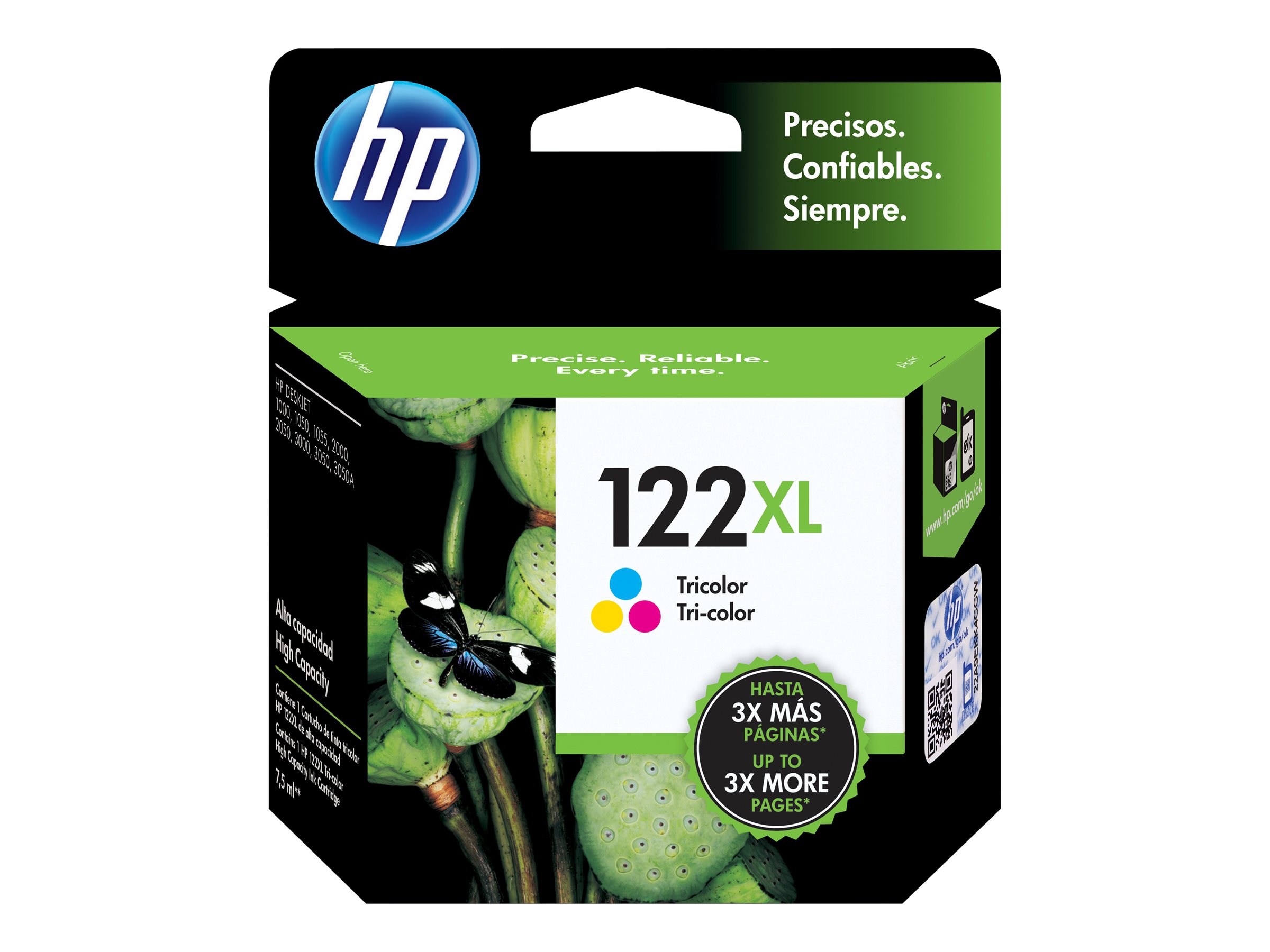 HP 122XL-J110 10XX 15XX 2050 J510 2054A, 25XX 45XX