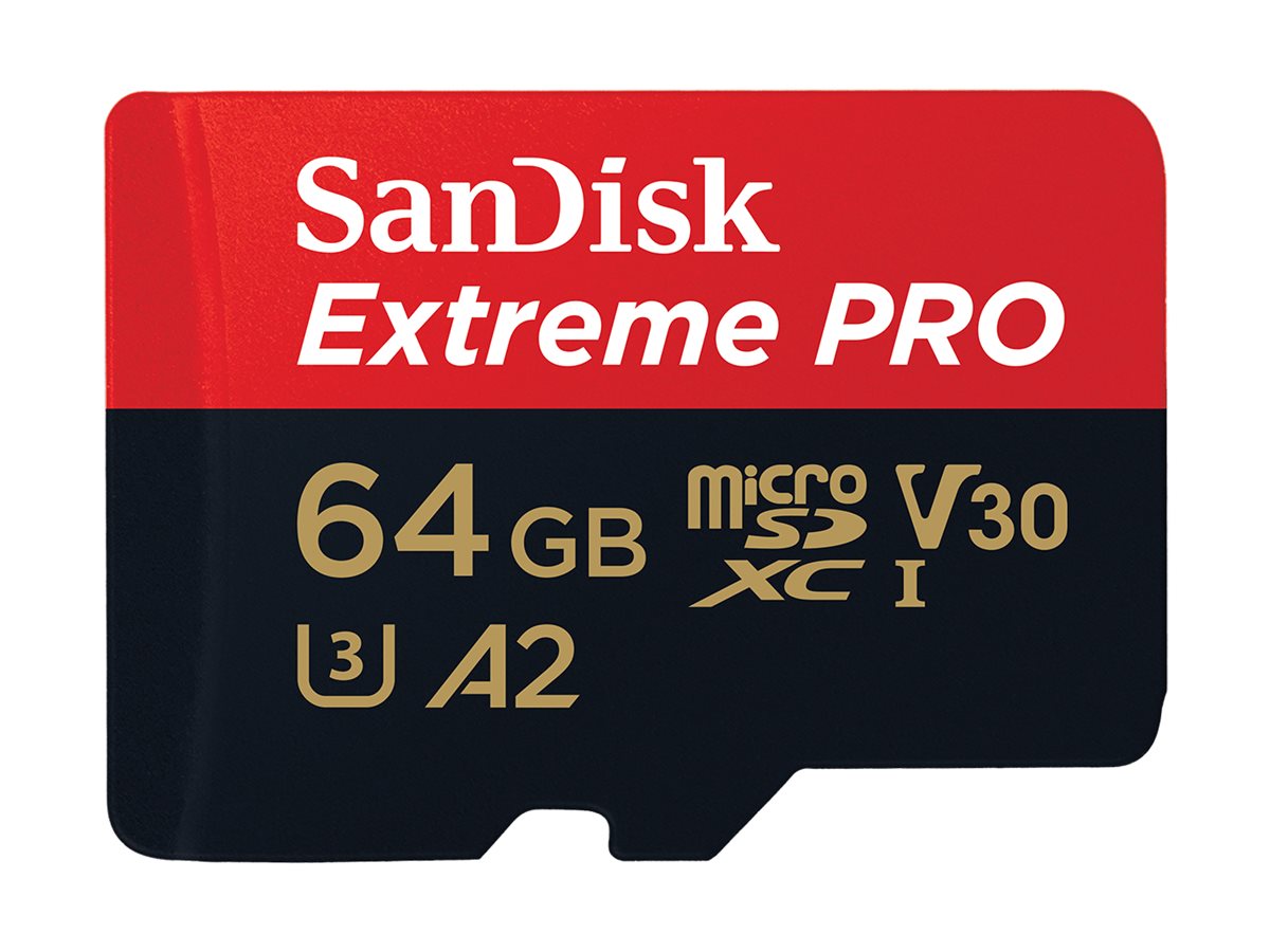Tarjeta de memoria flash 64 GB SanDisk Extreme Pro