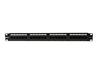 Patchera rackeable 19 24 puertos Cat6 Nexxt