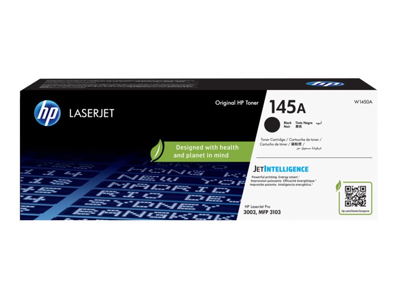 Cartucho de toner original HP LaserJet 145A negro (W1450A)