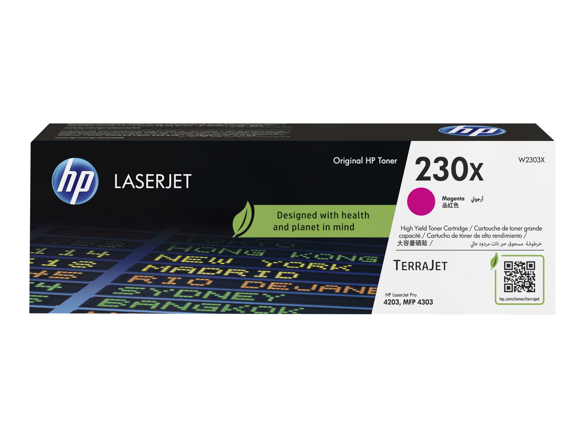 Cartucho de Toner HP Laser Jet 230X Magenta original