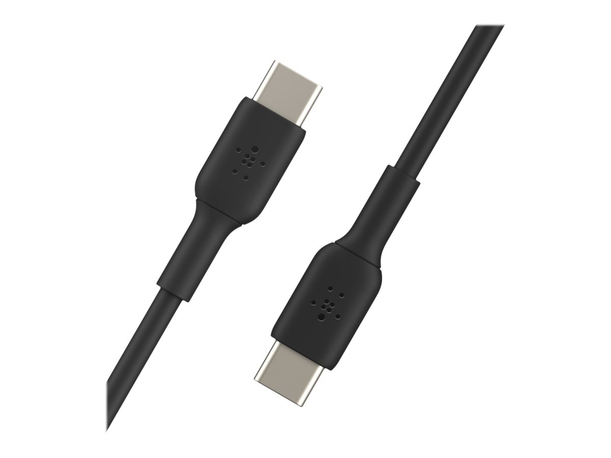 Cable USB-C a USB-C 1m Belkin CAB003bt1MBK Negro