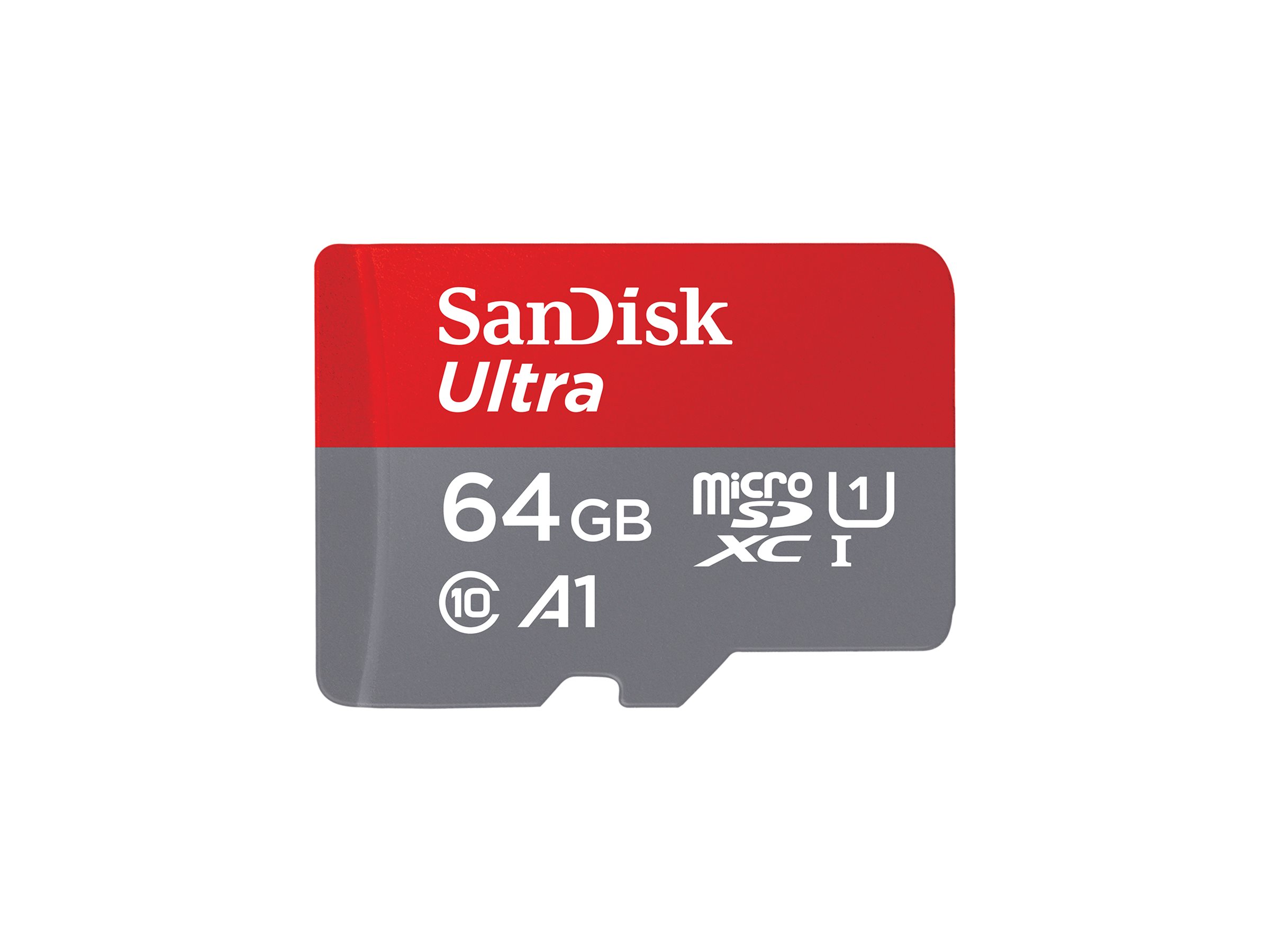 SanDisk Ultra Tarjeta de memoria flash (adaptador microSDXC a SD Incluido) 64 GB