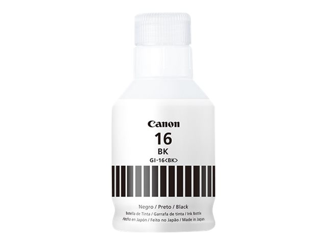 Tinta Canon GI 16 BK 167 ml negro para MAXIFY GX6010, GX7010