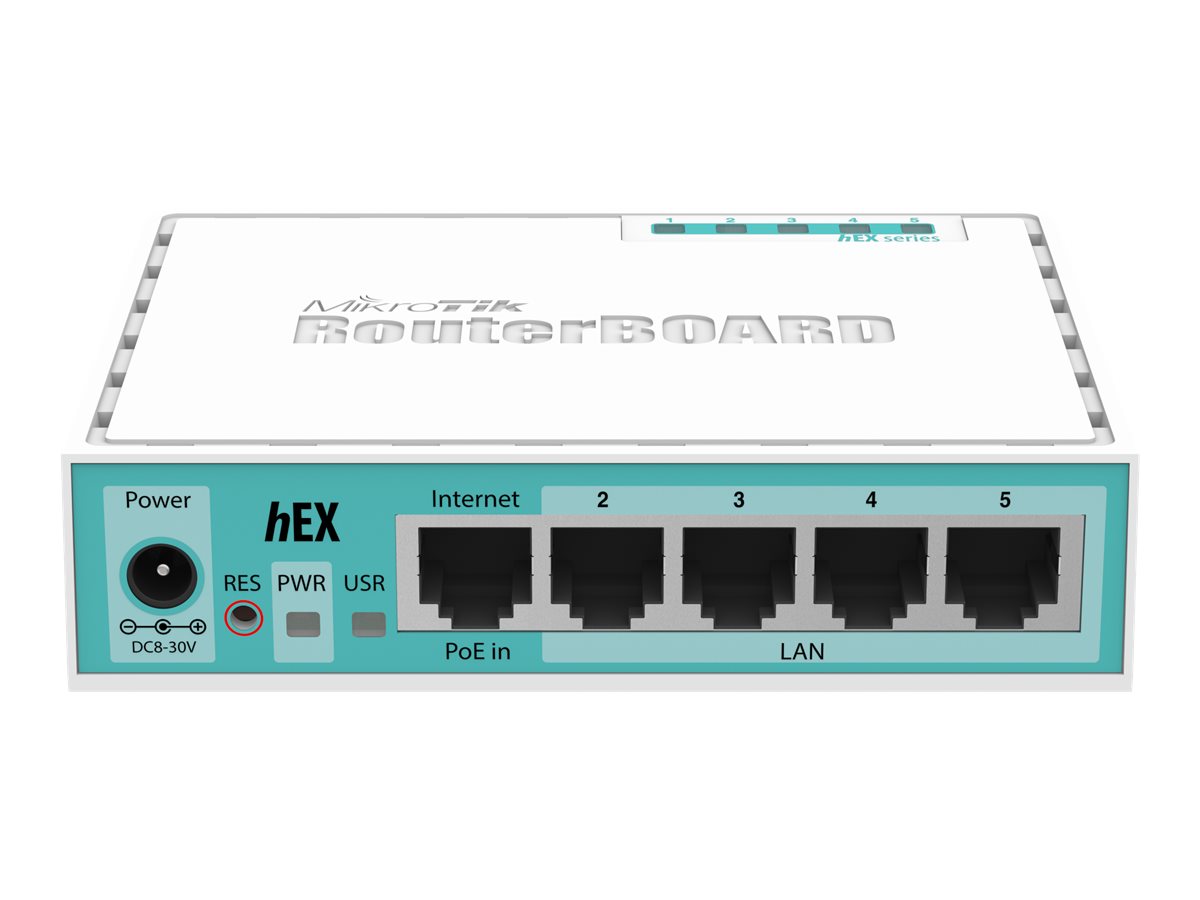 Switch 4 Puertos GigE MikroTik RouterBOARD RB750Gr3