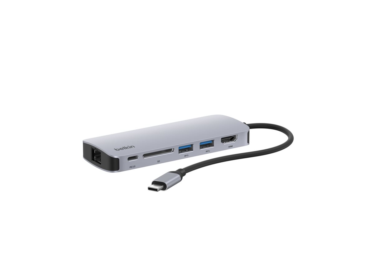 HUB USB Multiport Belkin CONNECT USB-C 6 en 1