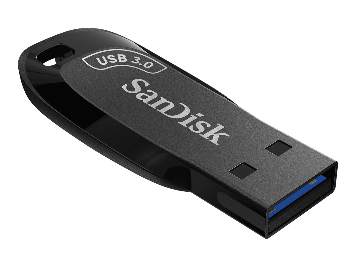 Pendrive de 128GB SanDisk Ultra Shift USB 3.2 Gen 1 Negro