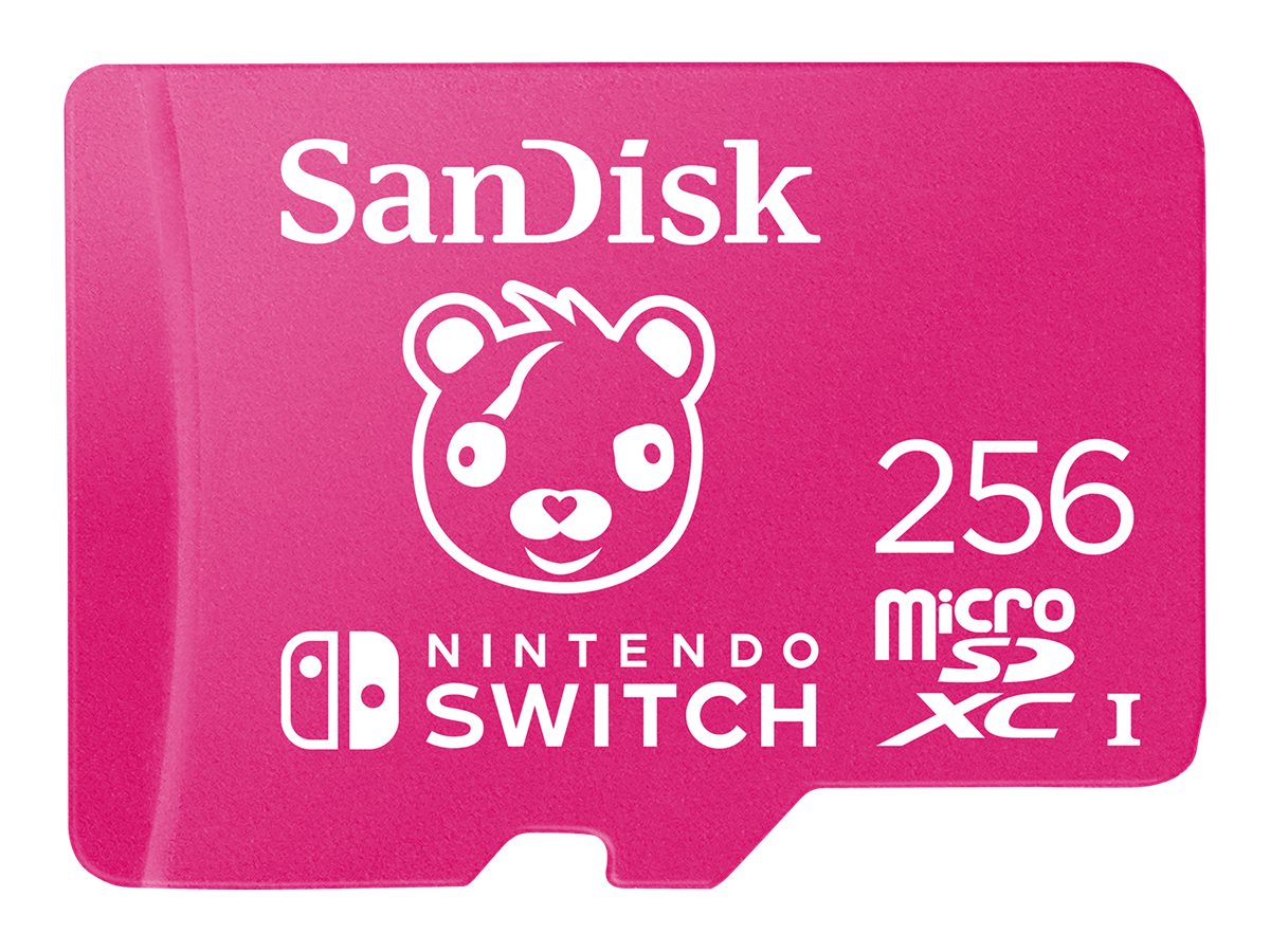 Tarjeta de memoria microSDXC 256GB SanDisk WD Nintendo