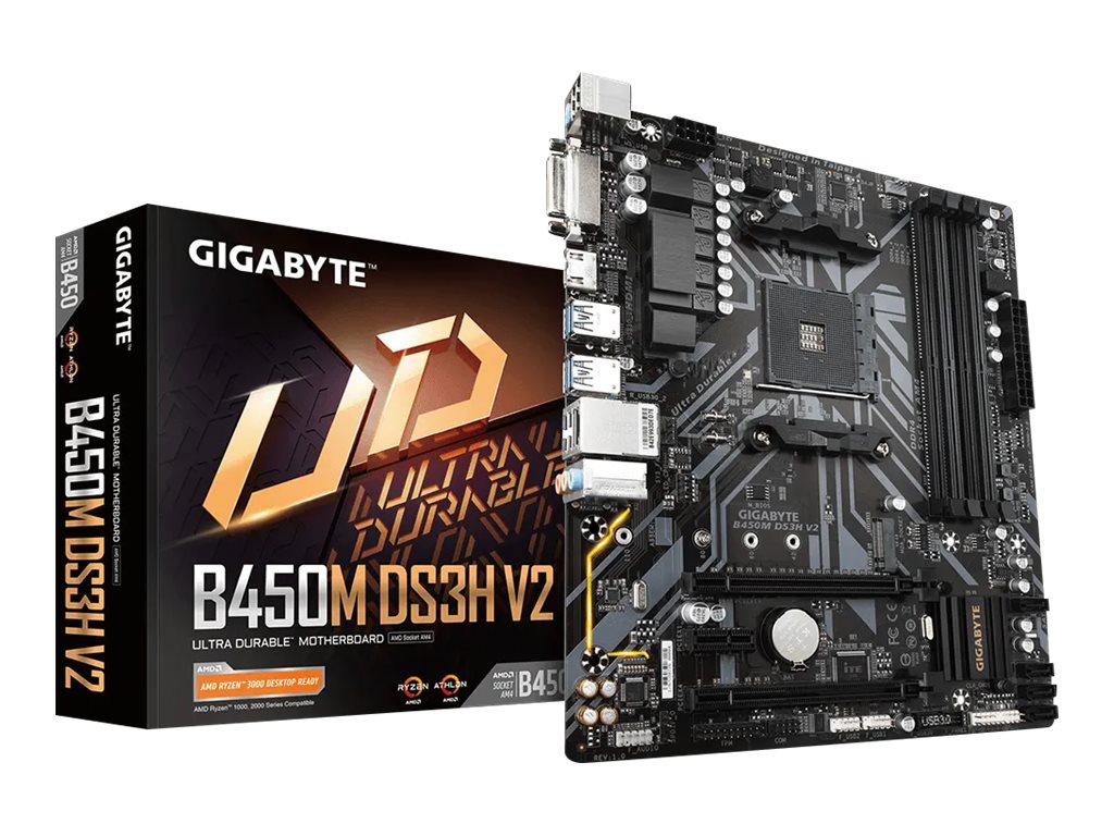 Motherboard Gigabyte B450M DS3H Rev 1.0 AM4