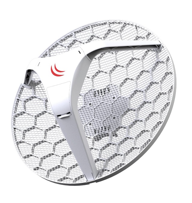 Antena Dish con Radio Mikrotik LHG 5