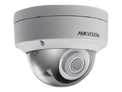 HIK-IP 4MP Camara Domo 2.8mm IR 30m H265+ 3D DNR WDR IP67 IK10 12VDC & PoE