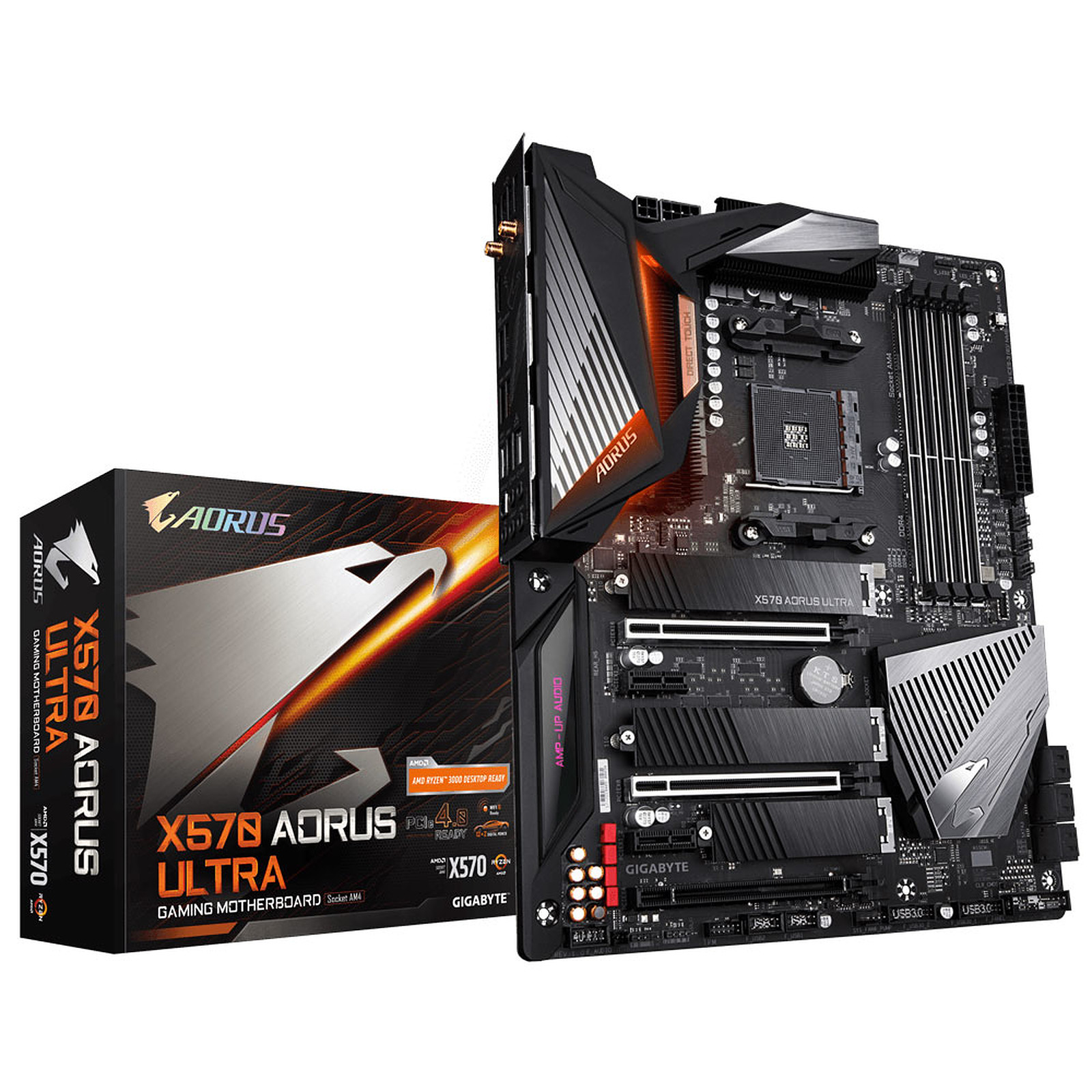 Motherboard Gigabyte X570 AORUS ULTRA Rev 1.0 AM4