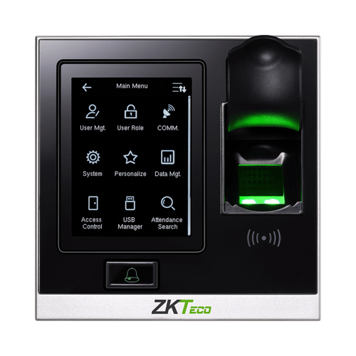 Control de acceso con huellas dactilares ZK Teco SF400