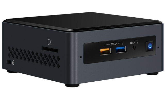 Mini PC Intel NUC Celeron J4005 NUC7CJYH 0GB