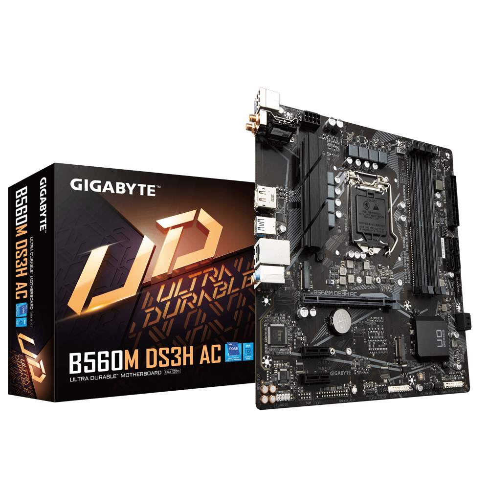 Motherboard Gigabyte B560M DS3H AC Rev 1.0 S1200