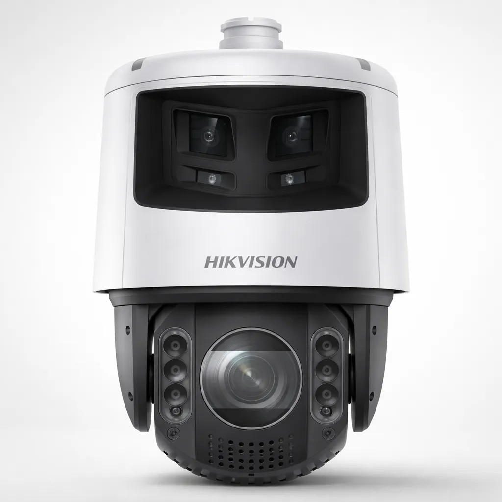 Camara PTZ Hikvision TandemVu 6MP+4MP 32X AcuSense IR 200m