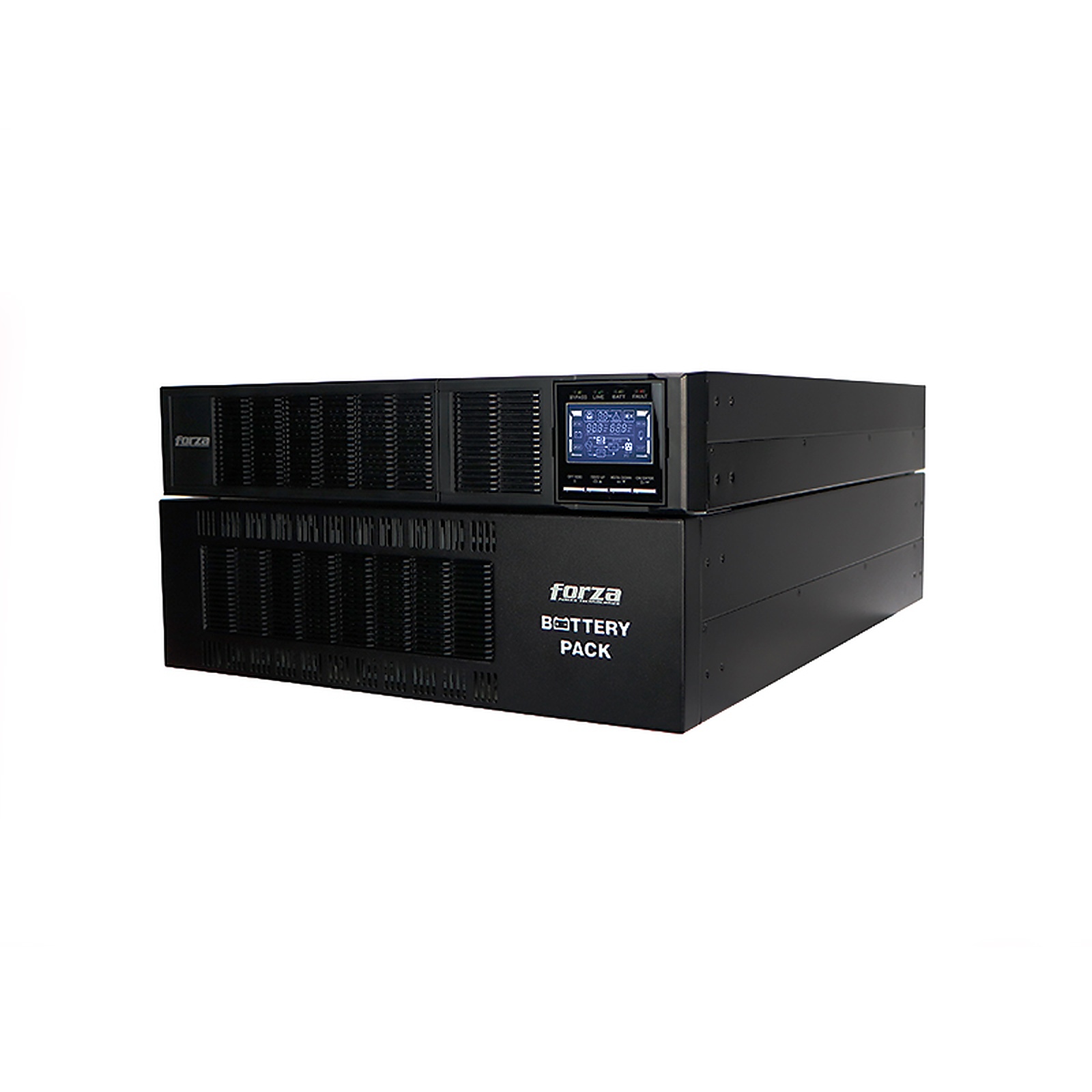 UPS Online 10KVA 10KW Forza FDC-210KMR Rack/Torre 220V LCD