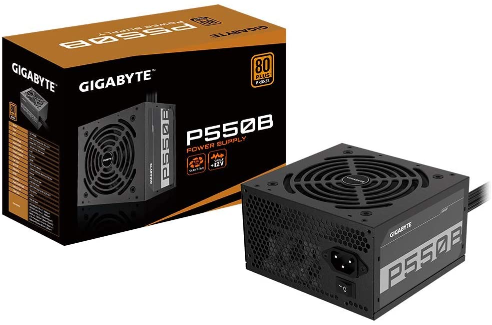 Fuente de poder Gigabyte P550B 80 Bronze
