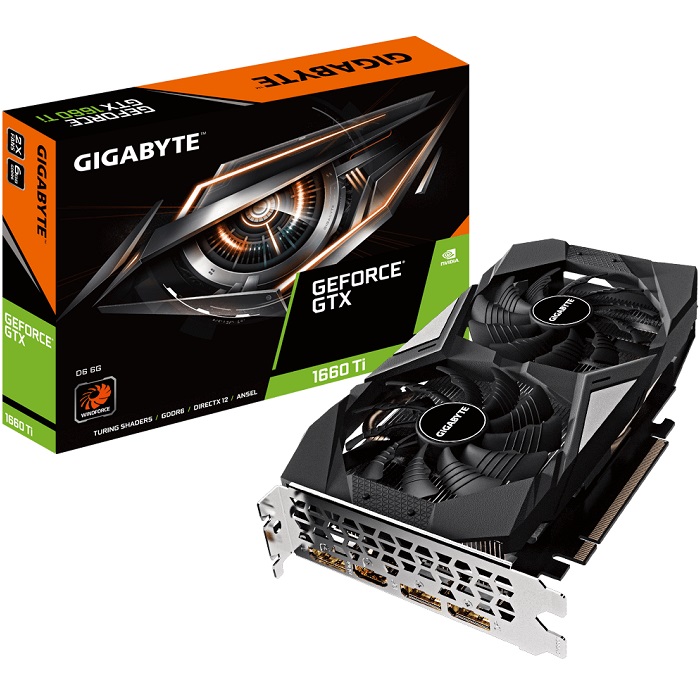 Tarjeta Grafica Gigabyte GeForce GTX 1660 Ti DDR6 6GB