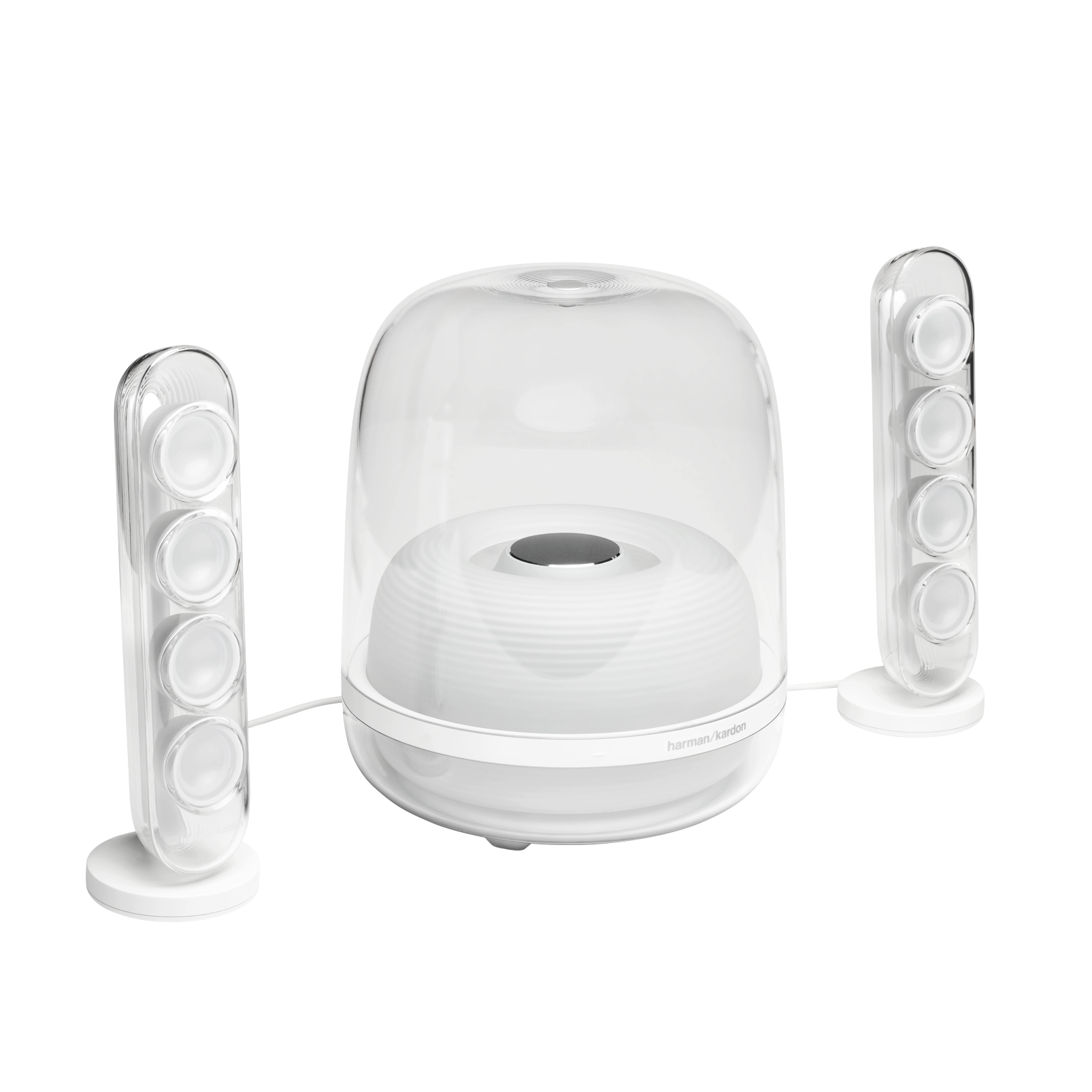 Parlantes Harman Kardon SoundSticks 4 Bluetooth 140W Blanco