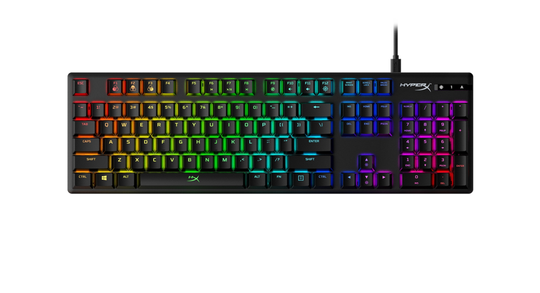 Teclado mecanico HyperX Alloy Origins