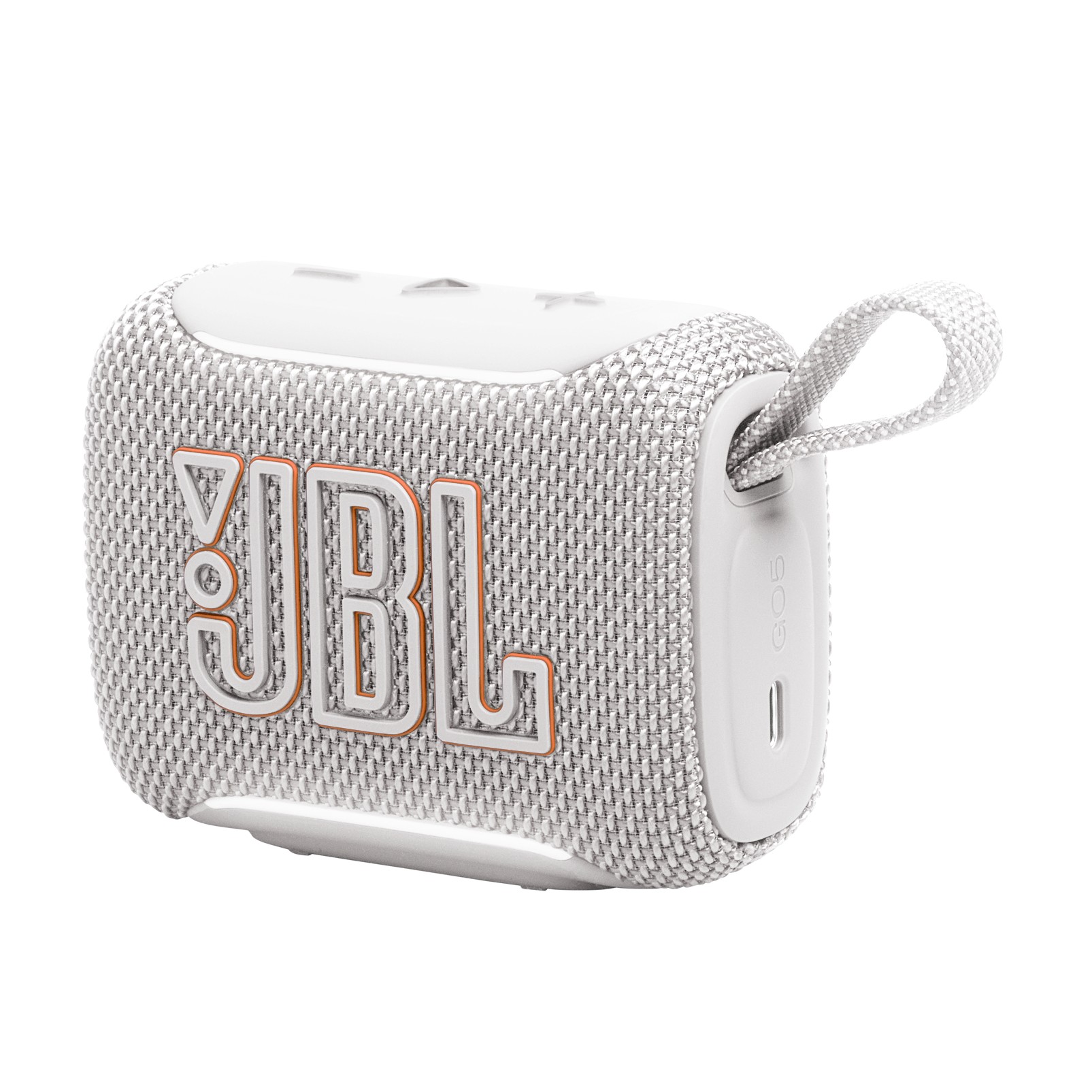 Parlante JBL Go 5 Bluetooth IP68 10Hs USB-C Blanco