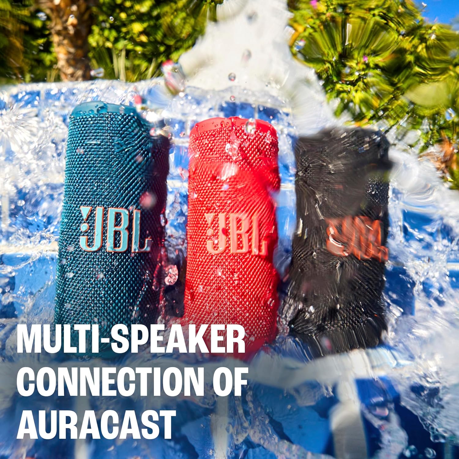 Parlante JBL Grip Bluetooth IP68 14Hs Auracast Naranja