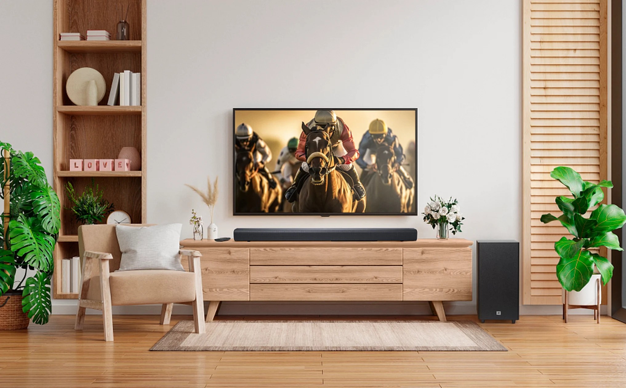 Barra De Sonido JBL Cinema SB580 3.1 440W Dolby Atmos