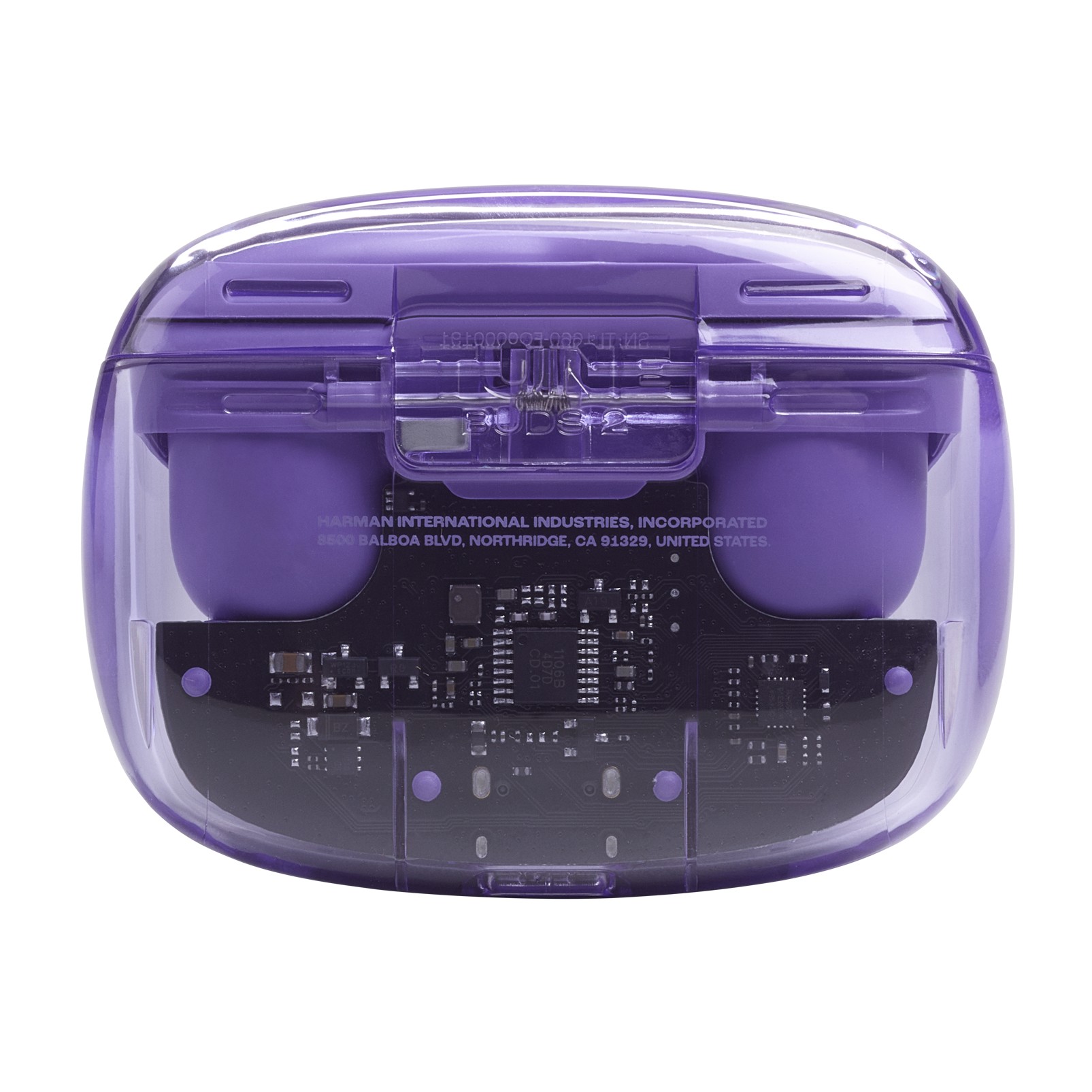 Auriculares JBL Tune Buds 2 Ghost TWS ANC Violeta