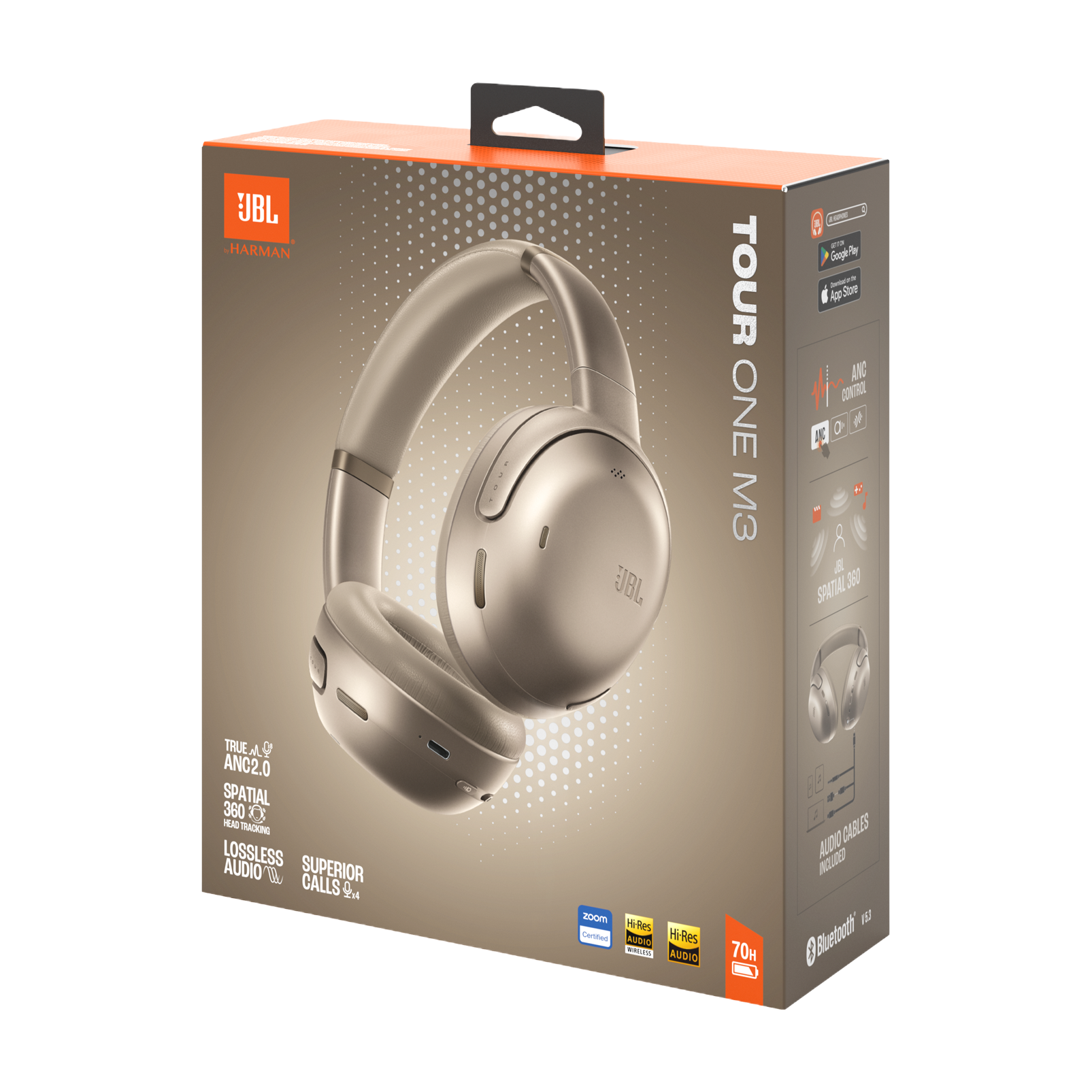Auriculares Inalambricos JBL Tour One M3 con ANC mocha